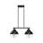 2 - Light Black Lantern Pendant