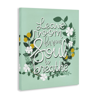 Room For Soul To Breathe Canvas, design by Mandy Ford Art + Illustration