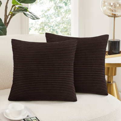 Striped Square Scatter Cushion Cover