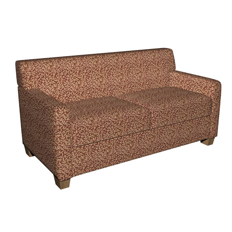 Tissu résistant aux taches des feuilles, Brun / Beige