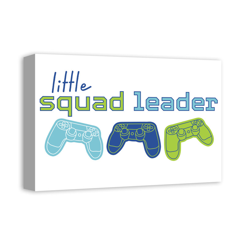 «Little Squad Chef», reproduction sur toile, H 12 po x l 18 po