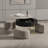 Round Lift-Top Coffee Table Set-1414857114