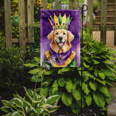 Drapeau de la maison du roi Mardi gras Gordon Setter