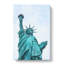 Beneath The Statue Of Liberty - Wrapped Canvas-56644062