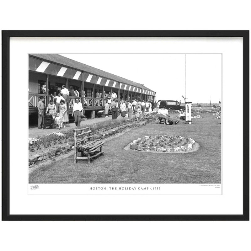 Hopton, The Holiday Camp C1955 by Francis Frith - Single Picture Frame Print, 40cm H x 50cm W x 2.3cm D