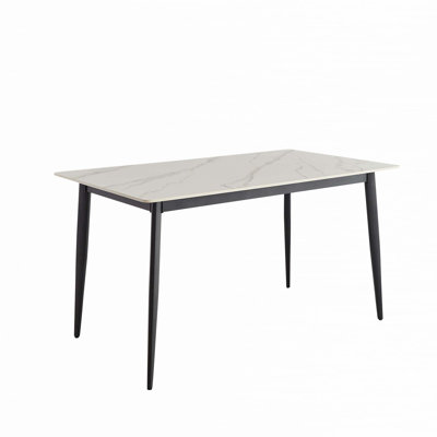 Dining Table Table 55" Rectangular Kitchen Table(Table Only)