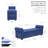 Landaverde Fabric Upholstered Storage Bench-374203012