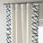 Geniene Nautical Edge Semi Sheer Solid Cotton Bordered - Single Panel D-1264533580