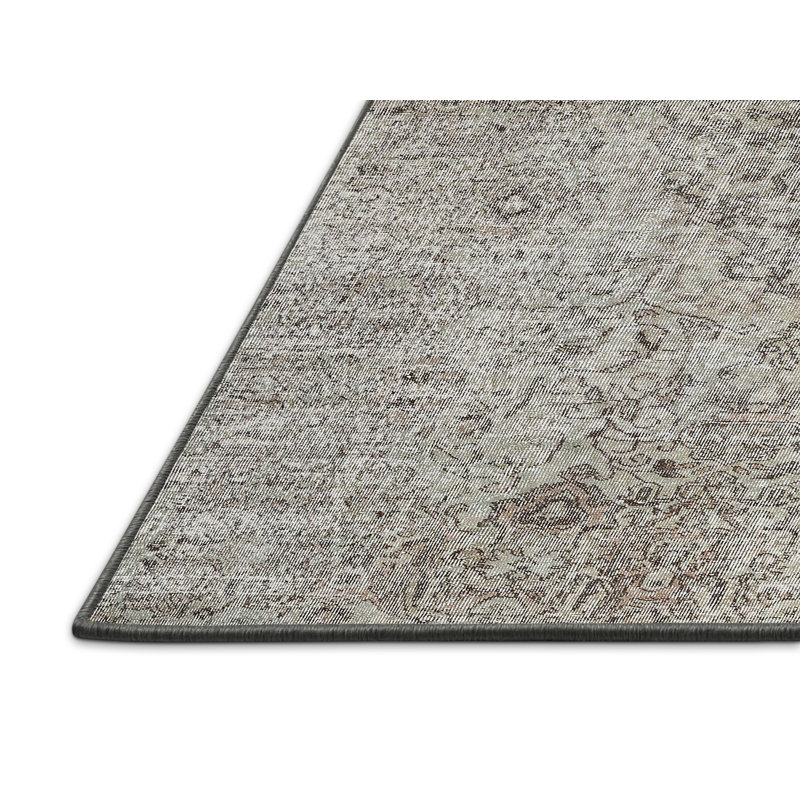 Tapis gris zone contemporaine, Rectangle 8 pi x 10 pi