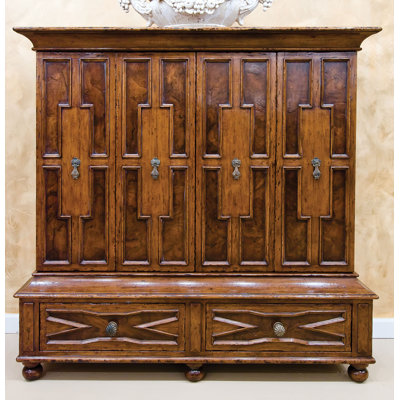 Richmond Solid + Manufactured Wood Entertainment Center for TVs up to 65" by David Michael