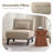 29.3" W Upholstered Accent Chair with Included Pillow-1153793516
