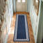 Debbie Machine Woven Synthetic Area Rug in Blue/White-610470357-626437693