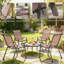 Ensemble de 4 chaises d'extérieur empilables-800105915