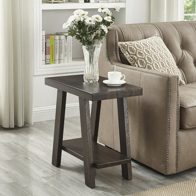 Table d'appoint Graner, Brun