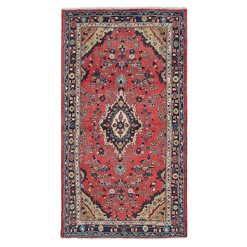Tapis rouge Andelz 3 pi 5 po x 6 pi 5 po