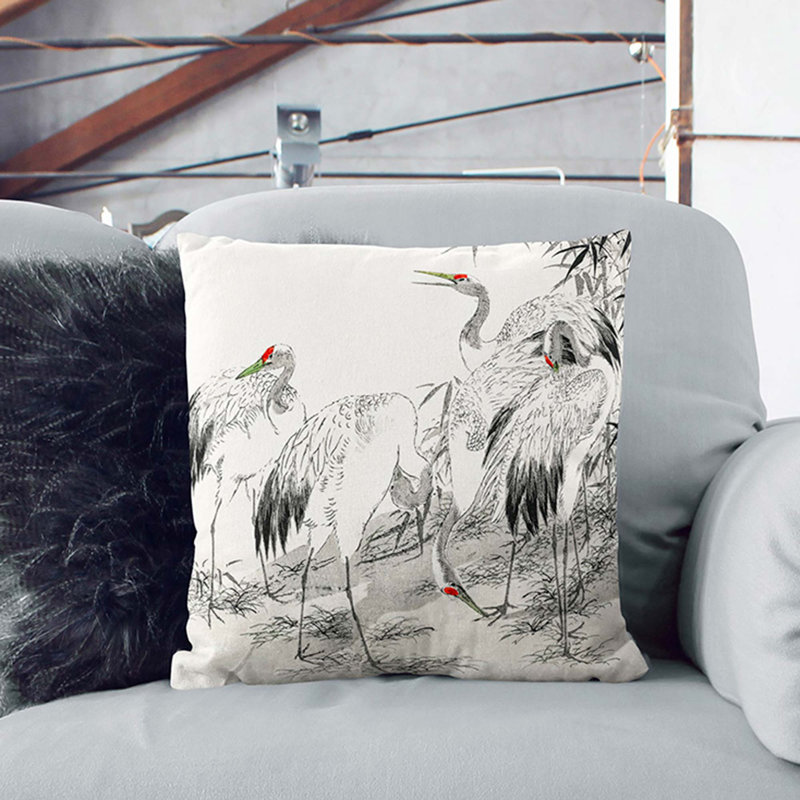 Square Throw Cushion, 55cm H x 55cm W x 20cm D