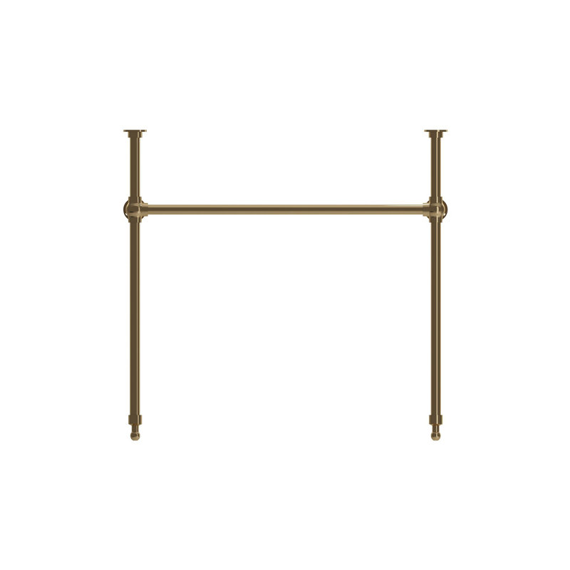 Metal Console Leg Set, Matte Gold