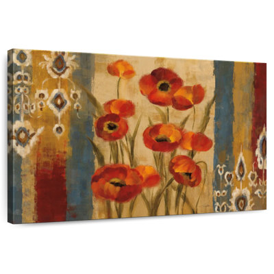 Harnek Ikat Floral Tapestry