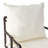 Versatile Outdoor Bar Stool with Cushions and Durable Metal Construction