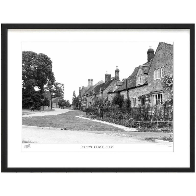 Cleeve Prior, C1955 by Francis Frith - Single Picture Frame Print, 40cm H x 50cm W x 2.3cm D