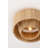 Coe 16" 1-Light Rattan Flush Mount