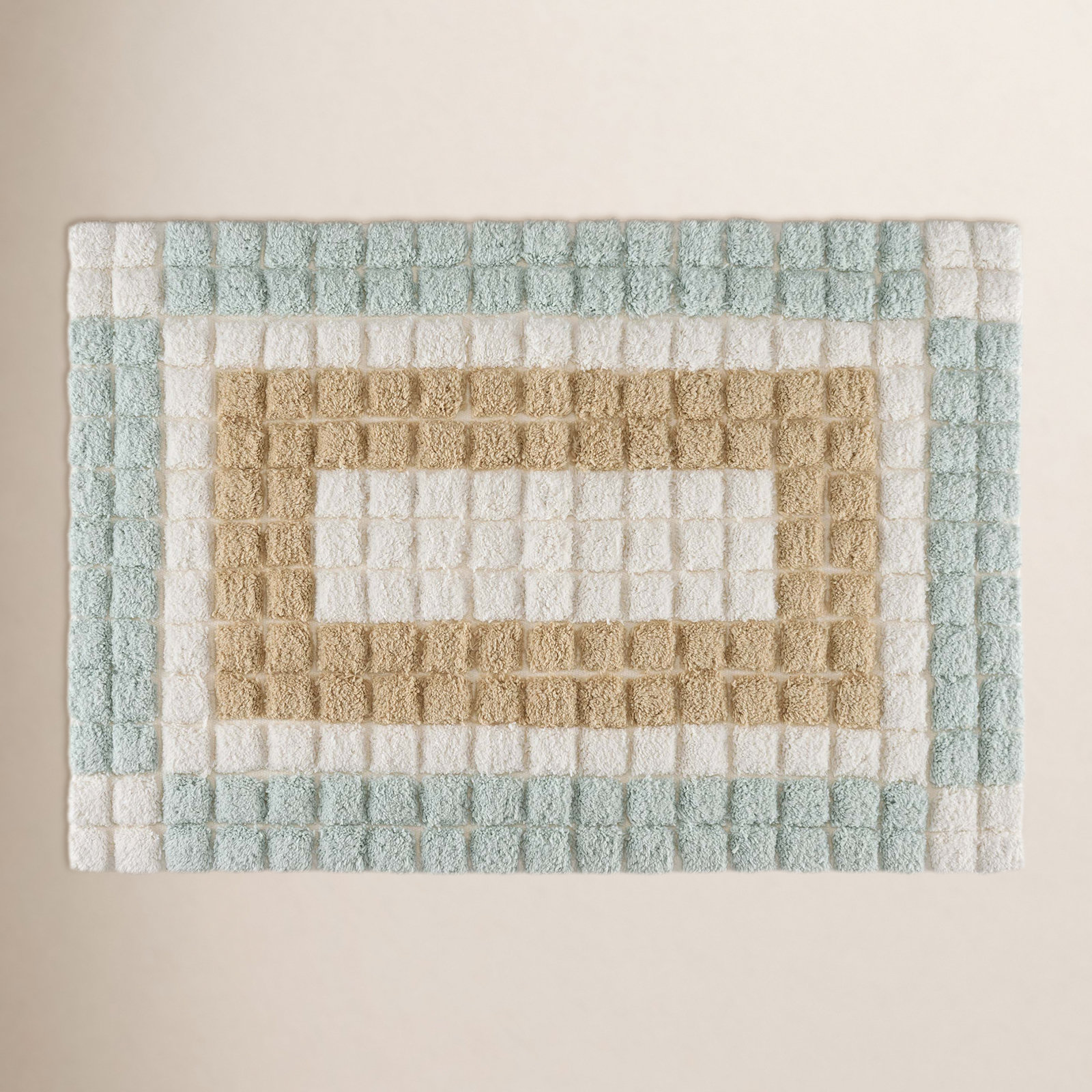 Martex Arcadia Terra Bath Rug, Ivory