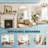 Large Framed Waterdrop Floor Mirror-847561422-848920963
