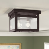 Amores Glass Flush Mount