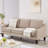 Vallen Modern Sofa Couch with Scooped Armrest/Wood legs,Upholstered Velvet Sofa with Removable Cushions for Livingroom Bedroom-252692489-231079728-231079729