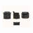 Upholstered Swivel Barrel Chair-567675417