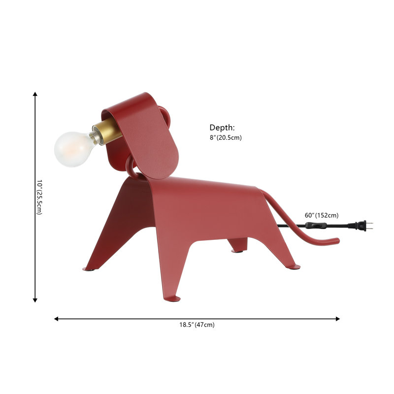 Jerene Metal Novelty Lamp
