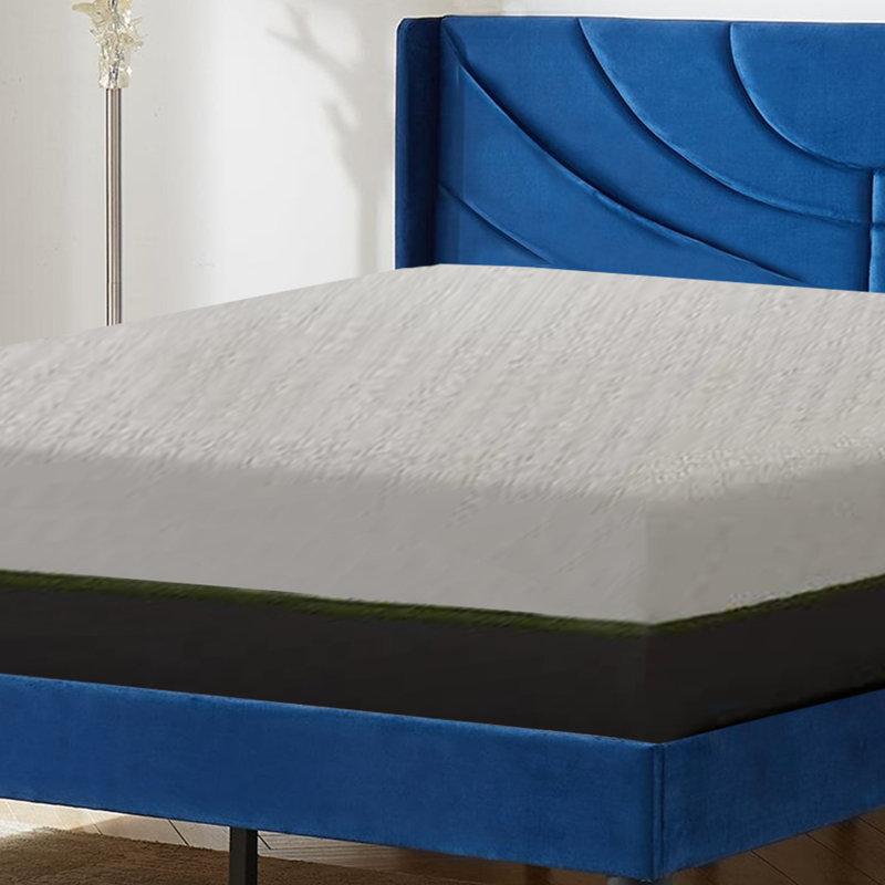 12" Copper Medium Copper Memory Foam Mattress, Breathable, Machine Washable Zip Off Cover System, Split Head California King