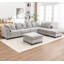 Canapé modulaire en L 7 pièces Bennett-218008408