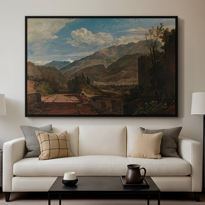 Bonneville, Savoy, 1803-J.M.W. Turner-Framed Gallery Wrapped Canvas