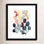 Desert Stones II Print by Grace Popp