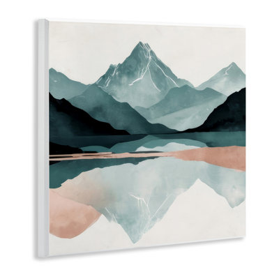 Art mural Reflections of High Peaks par Denise Dundon