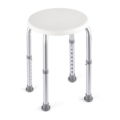 Tabouret de douche médical à hauteur ajustable