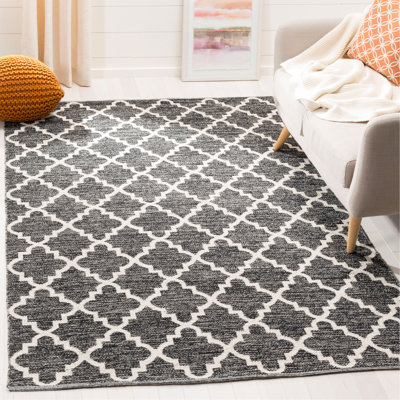 Lockbourne Hand Woven Cotton Geometric Rug