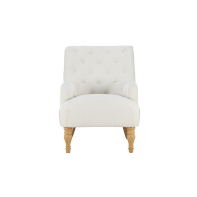 Hegland 73Cm Wide Tufted Polyester Blend Armchair