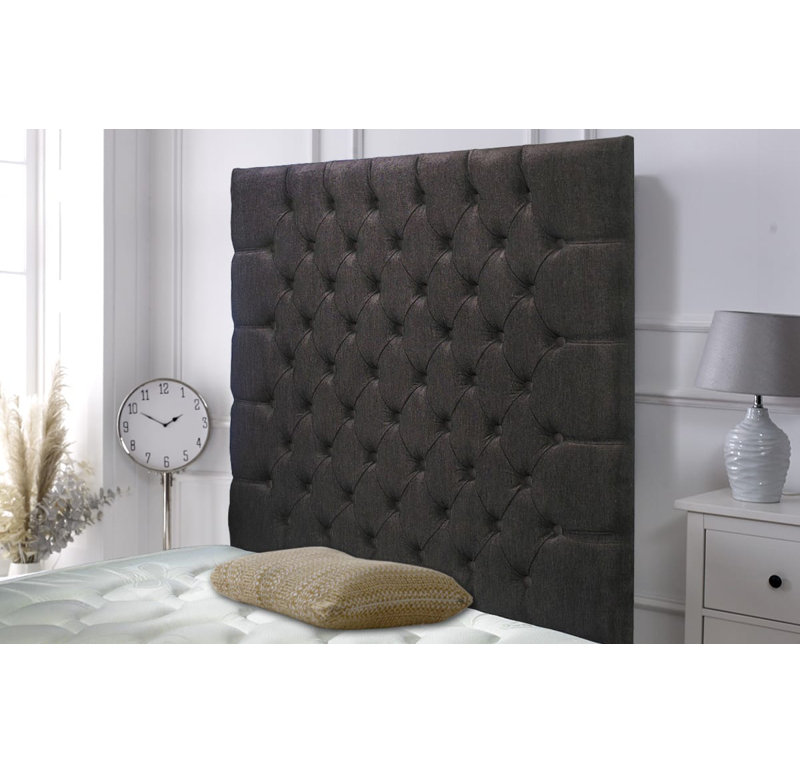 Shaw Upholstered Headboard, Brown, Single (3')