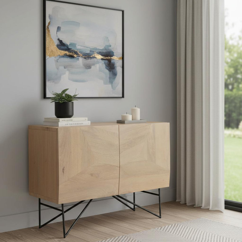 Armoire d'appoint 44 "avec deux portes