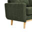 Canapé capitonné 67,7 po de largeur Mid-Century avec pieds en bois-560899366