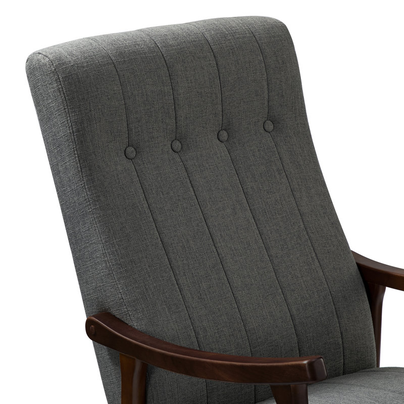 Chaise berçante Sahale, gris
