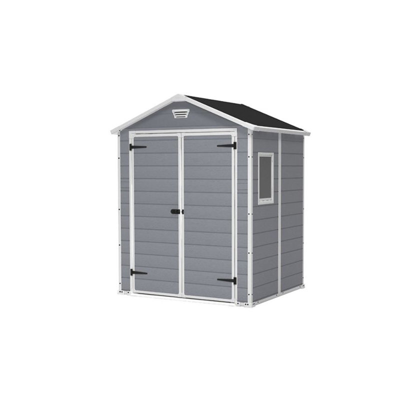 Keter Manor Shed 6X5ft- Grey
