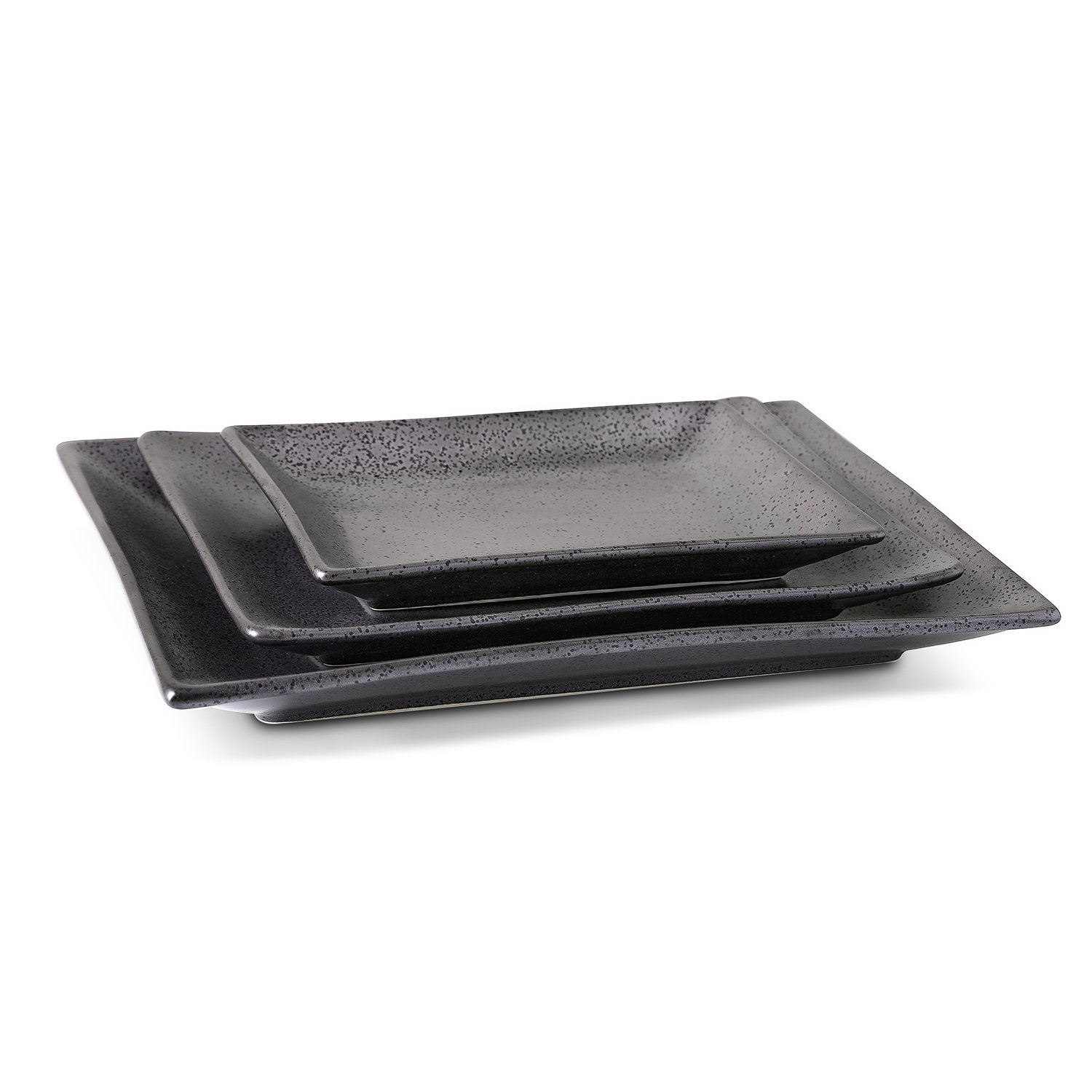 Stone Lain Valencia 3-Piece Serving Plate Set Porcelain | Wayfair