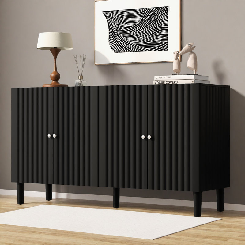 Macintyre 58.1'' Sideboard, Black