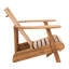 Chaise Adirondack en bois massif Sesco-600261346