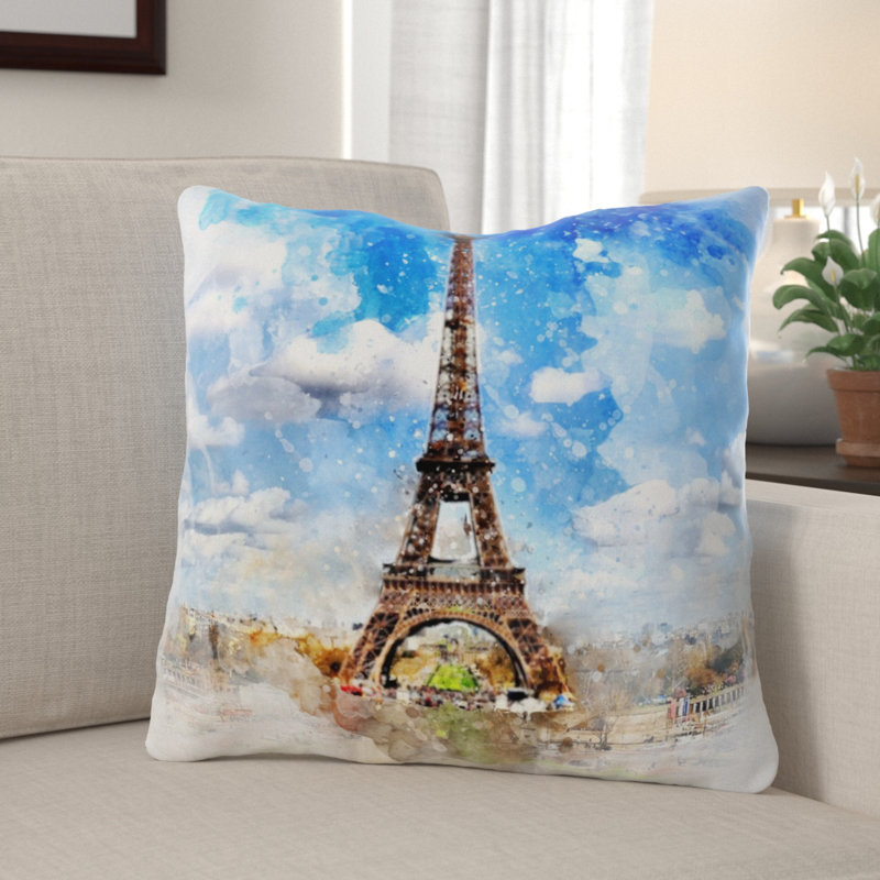 Housse et insert de coussin Tejal, Microsuède, Intérieur