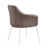 Teegan 19'' H Upholstered Metal Armchair-438107530-490794346