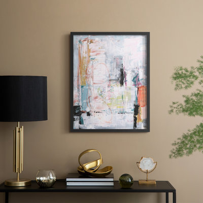 Vivid Haze I Framed Print - Solid Wood